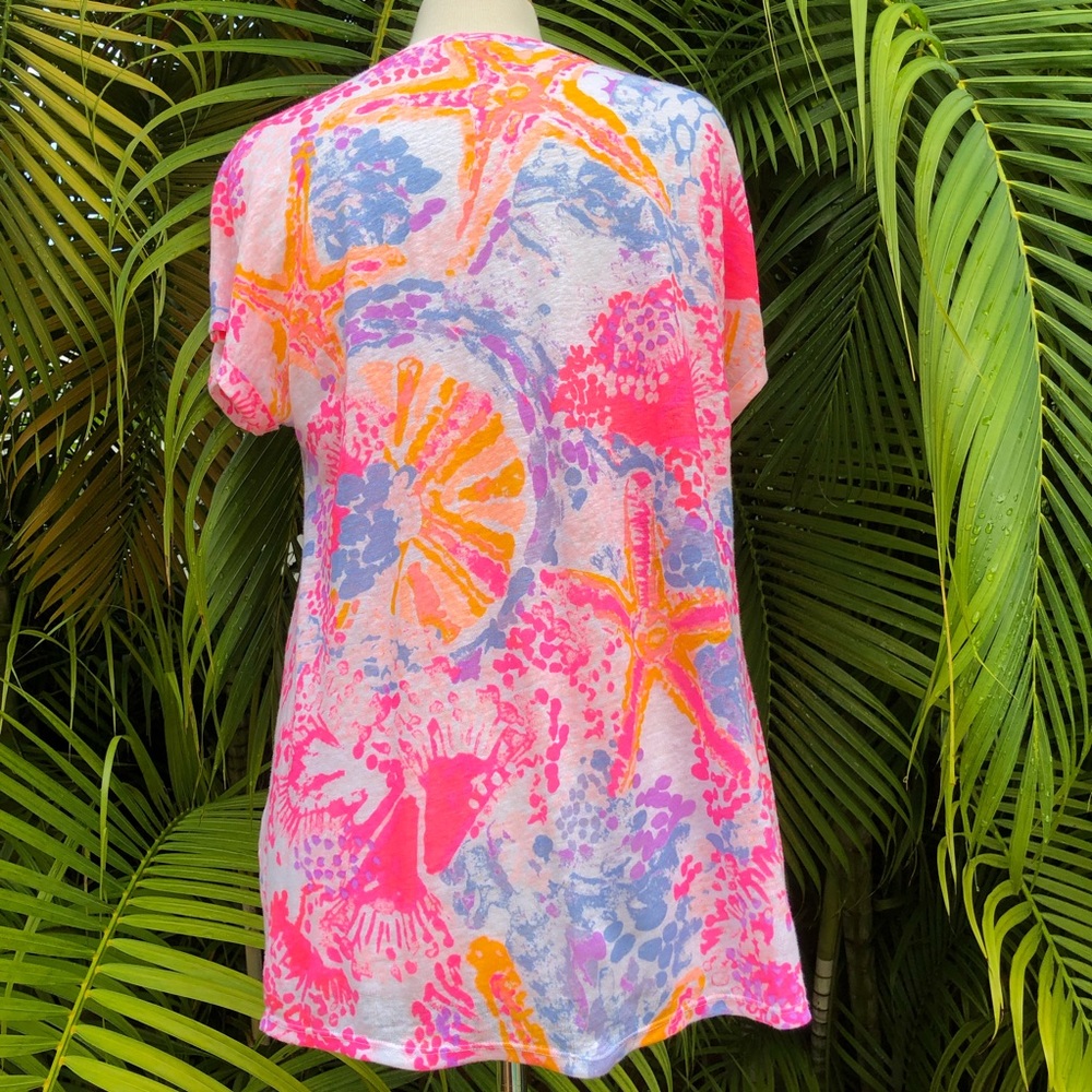 SOLD ❌Lilly Pulitzer Inara Top bohemian - Picture 3 of 5